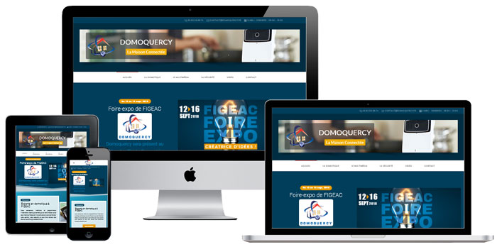 Site internet Domoquercy